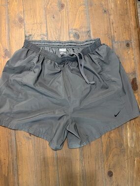 Nike Men's Charcoal Performance Running Shorts